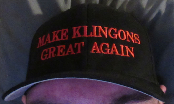 Click here to order Make Klingons Great Again hat from Amazon Make Klingons Great Again Hat